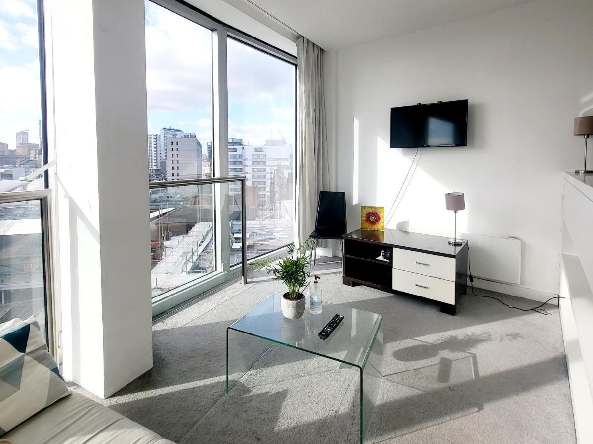 Cityscape Apartment In Birmingham With Self Checkin Ngoại thất bức ảnh
